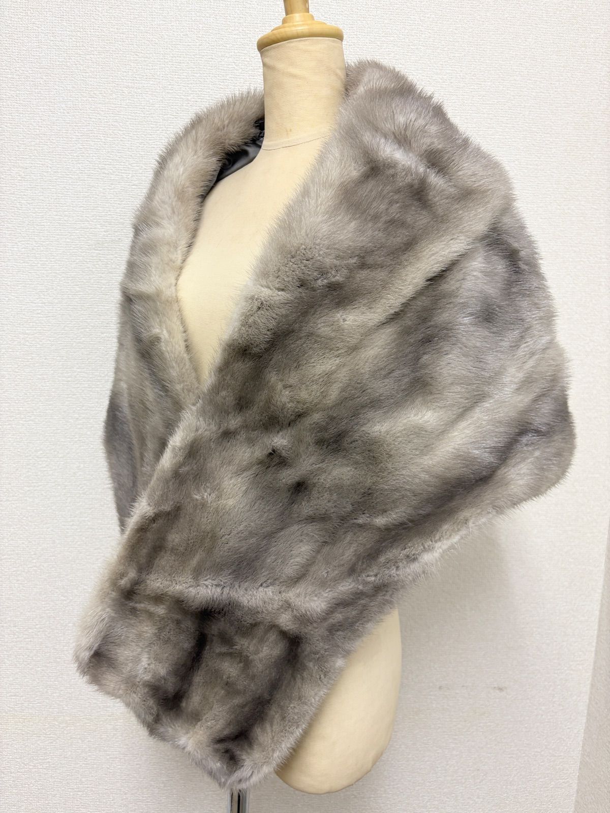 ミンク　ファーショール 楽天市場】【29%OFFクーポン!】ミンク フリンジ付き ファーストール