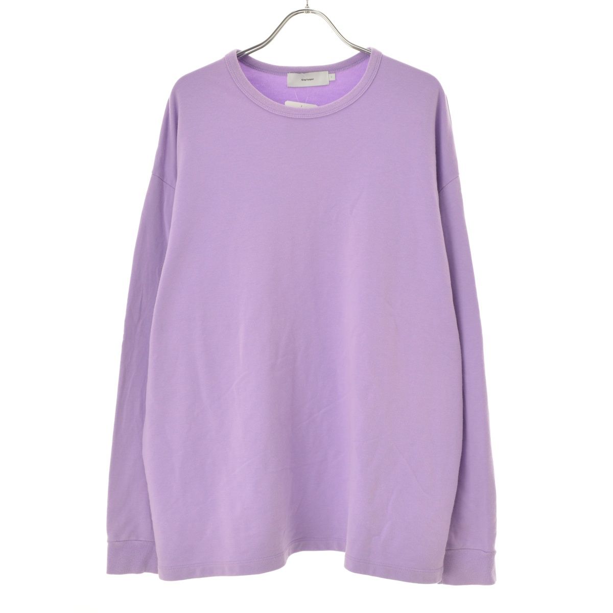 Graphpaper】GM191-70101 SWEAT L/S OVERSIZED TEE長袖Tシャツ - メルカリ