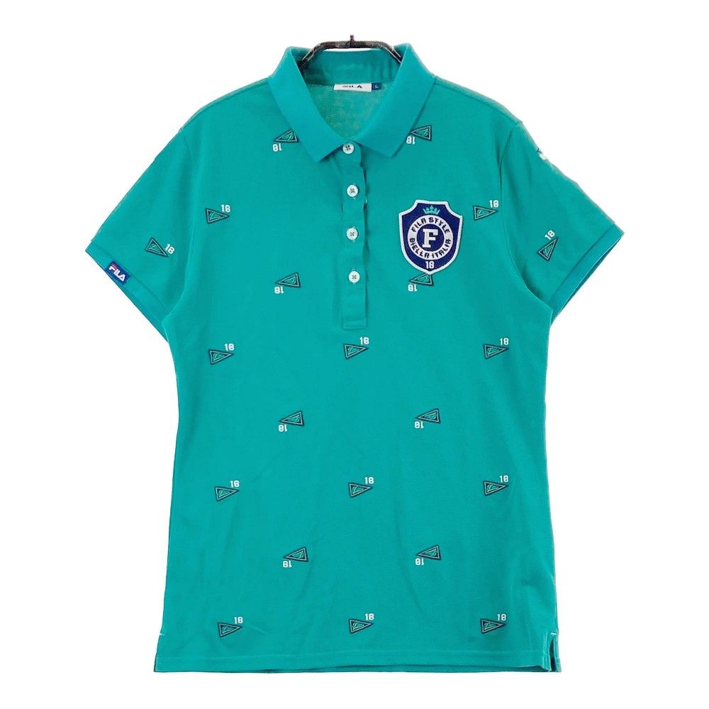 FILA GOLF レディースワンピース L グリーン フィラゴルフ レディースL