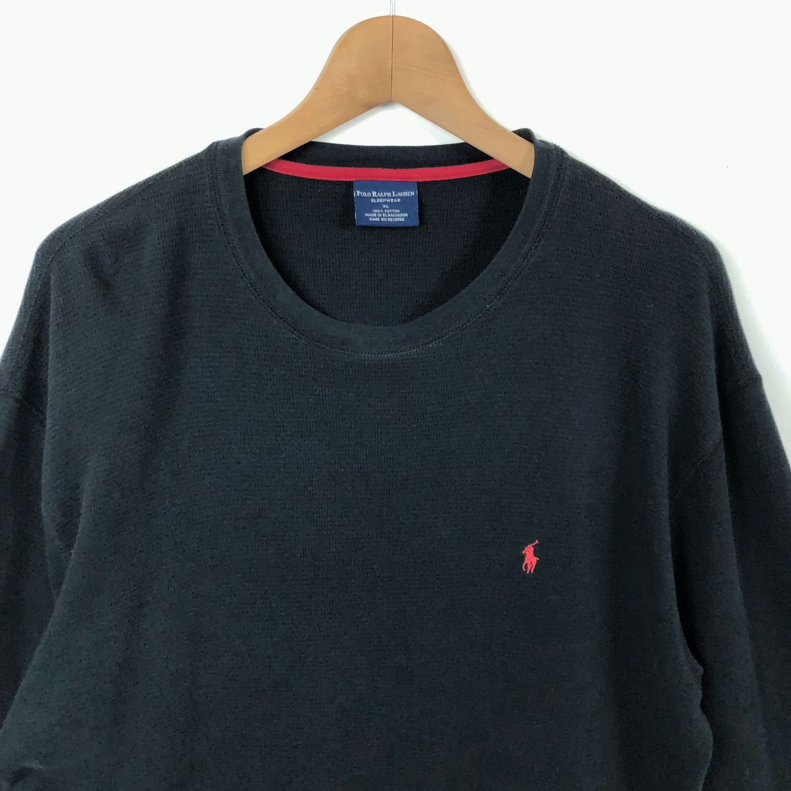 ラルフローレン RALPH LAUREN サーマル Tシャツ 黒 XL 古着 - メルカリ