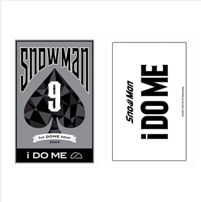 【最安値，送料無料】 SnowMan 1st DOME tour 2023 i DO ME オフィシャルグッズ トランプ その他