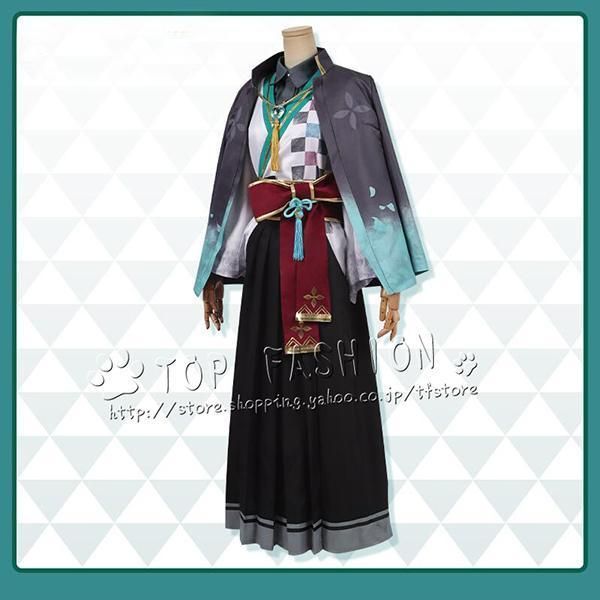 バーチャルYouTuber VTuber にじさんじ 甲斐田晴 浴衣 和服 コスプレ衣装 ウィッグ 靴 道具別売り