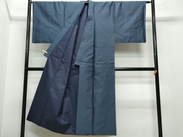 ☀ 平和屋着物●男性 本場大島紬 アンサンブル 亀甲柄 正絹 CAAS8733vf