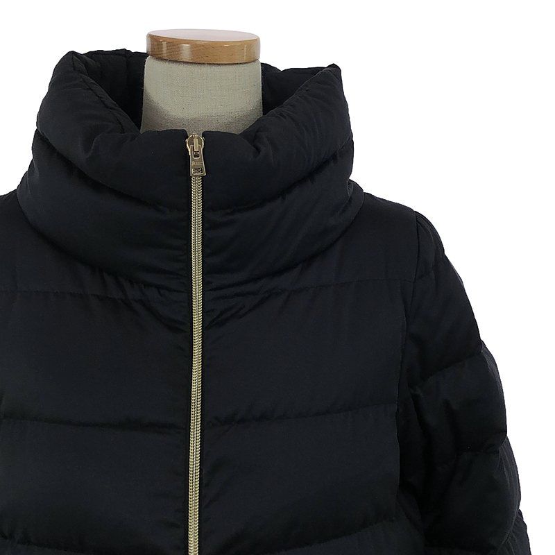 HERNO / ヘルノ | スタンドカラー ロング ダウンコート | 40 HERNO / ヘルノ | スタンドカラー ロング ダウンコート | 40