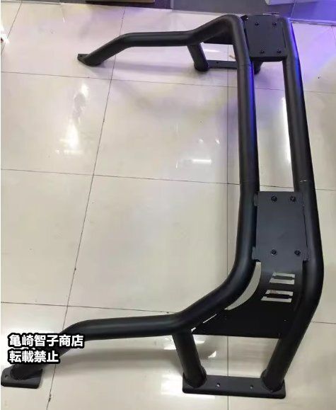 TOYOTA 新型ハイラックス revo 125 ロールバー トヨタ HILUX REVO 荷台 スポーツバー 大迫力のオールマットブラック!YR