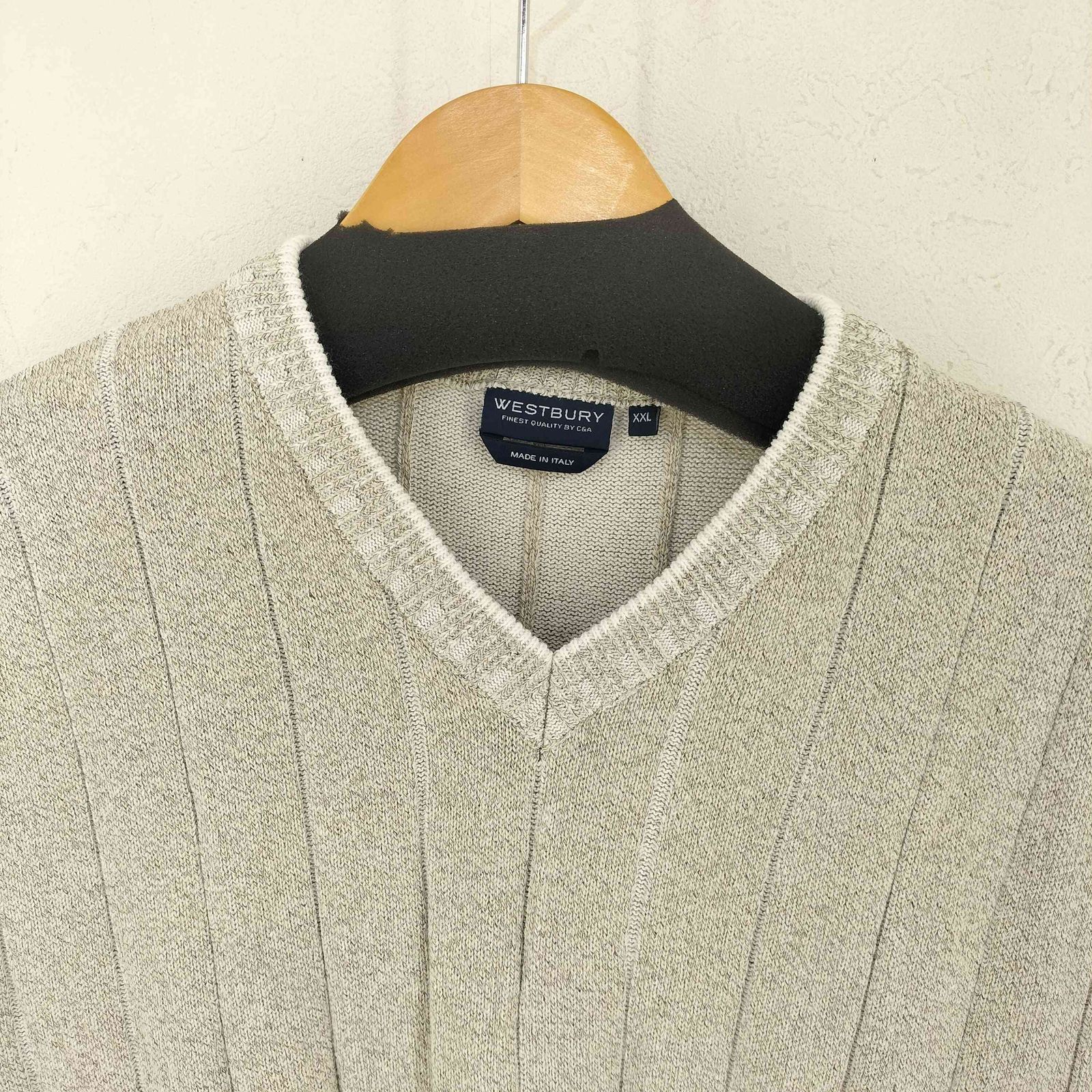 USED古着(ユーズドフルギ) vitelli イタリア製 ニットベスト ベスト USED古着(ユーズドフルギ) vitelli イタリア製 ニットベスト