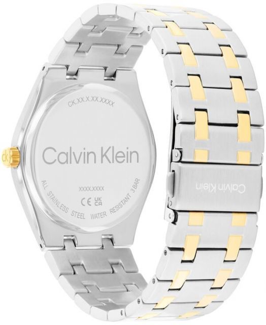 カルバンクライン メンズ 腕時計 Men s Two Tone Stainless Steel Bracelet Watch 39mm Two-tone