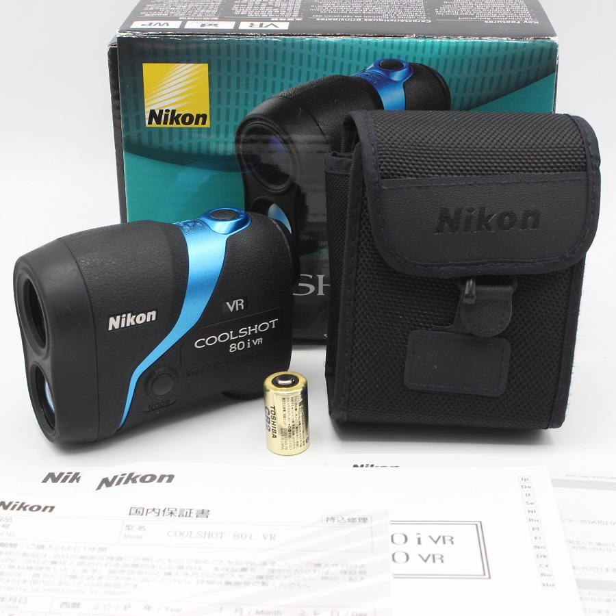NIKON COOLSHOT 80i VR ゴルフ用レーザー距離計 LCS80IVR ニコン
