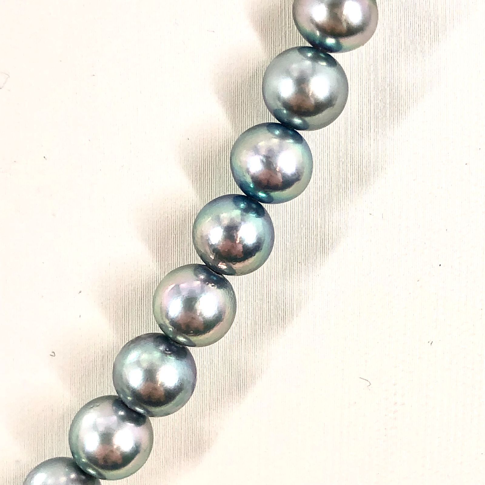 TASAKI 田崎真珠ネックレス タサキ アコヤ ブルーネックレス