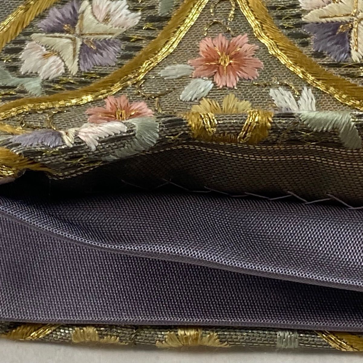 豪華刺繍袋帯【東京銀座ますいわ屋】オリジナル六通秀品 四季優