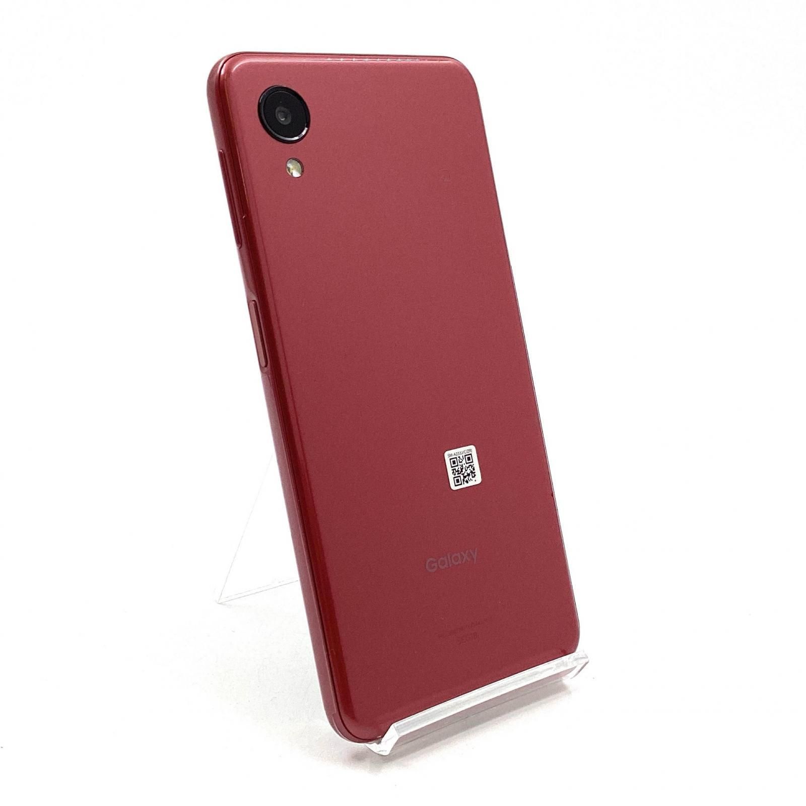 スマートフォン本体 Galaxy A23 5G Red SCG18 Galaxy A23 5G SCG18 レッド 64GB