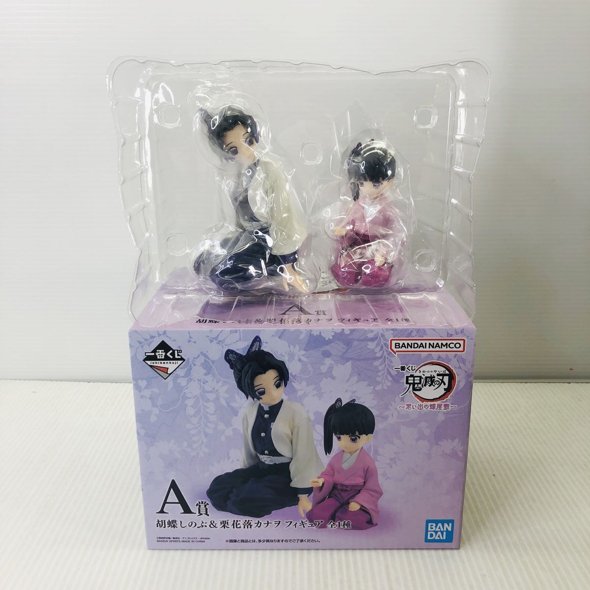 美品】思い出の蝶屋敷 A賞 胡蝶しのぶ&栗花落カナヲ フィギュア - メルカリ