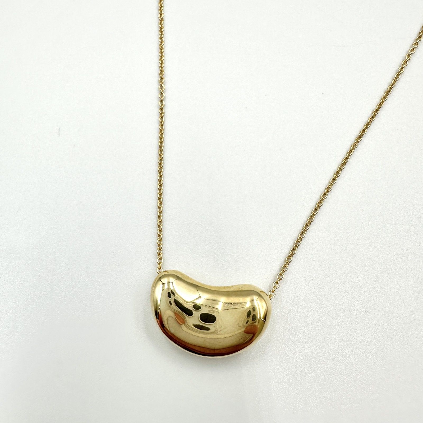 未使用ティファニービーンズネックレス ティファニー(TIFFANY＆CO)ティファニー ビーンズネックレス