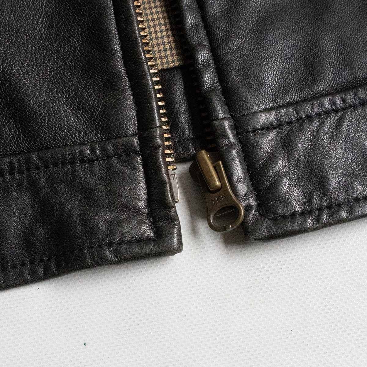 POLO Ralph Lauren ラム　レザージャケット 最高級品】POLO RALPH LAUREN 【ラムレザー スウィングトップ