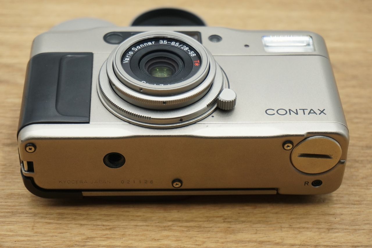 9501 良品 コンタックス Contax TVS + DATA BACKやや有アタリ