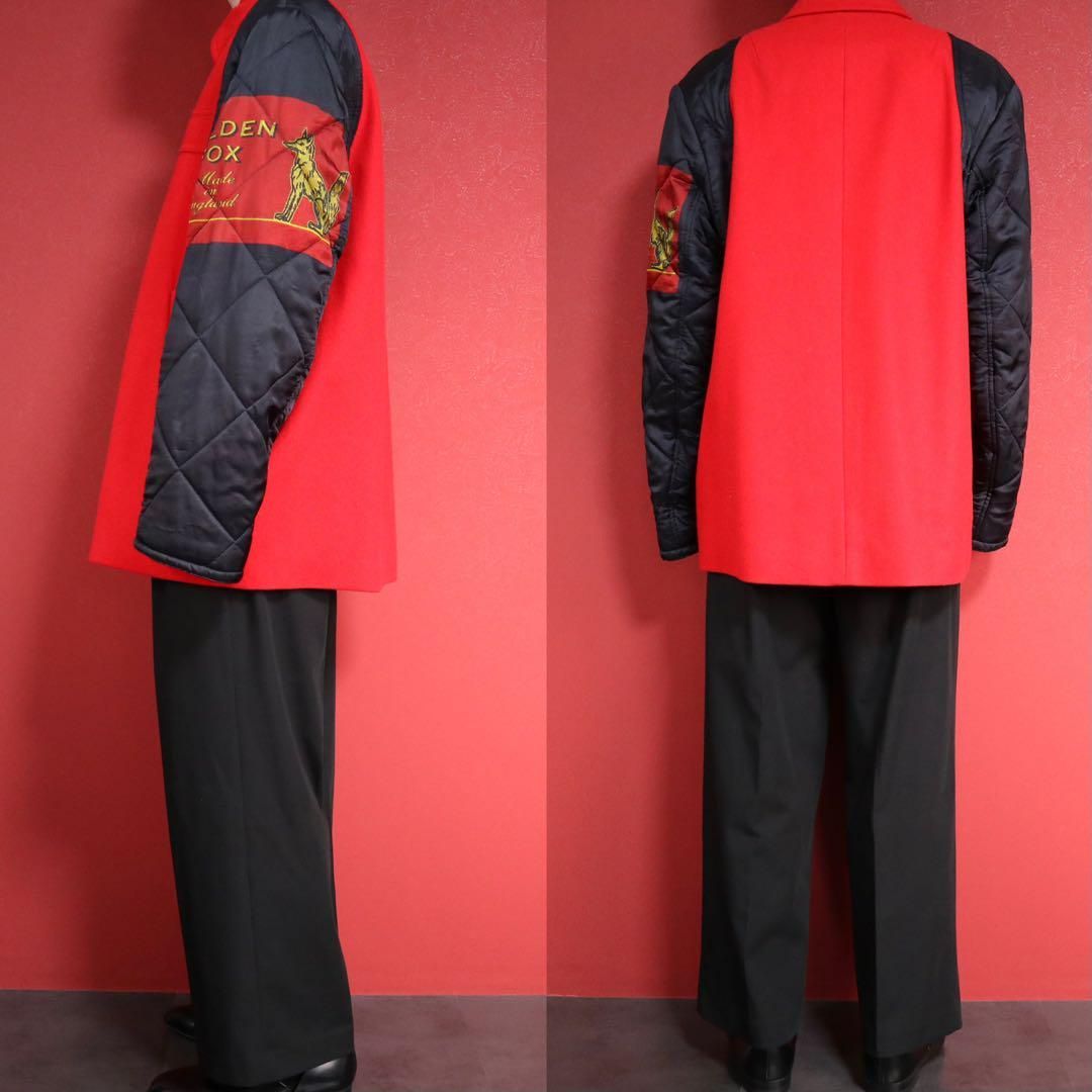 極美品】ドリスヴァンノッテン 17AW 袖切り替え ボタンデザイン コート