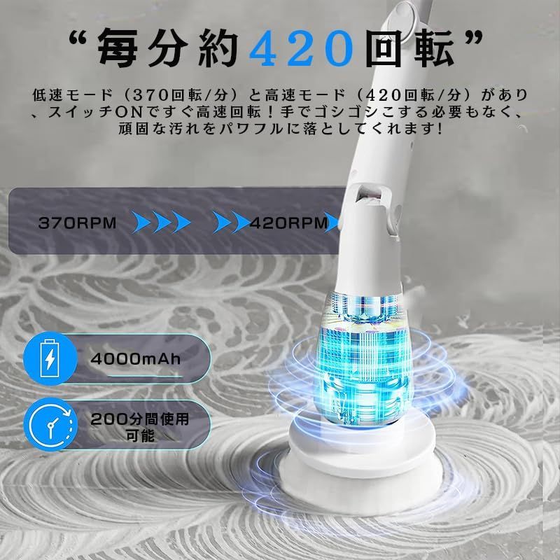 8つ取り替えブラシ付き