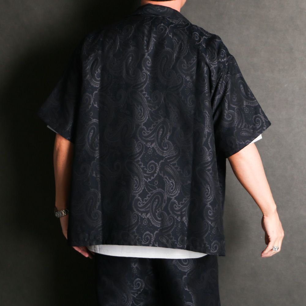 superNova./スーパーノヴァ】Aloha shirt - Paisley jacquard