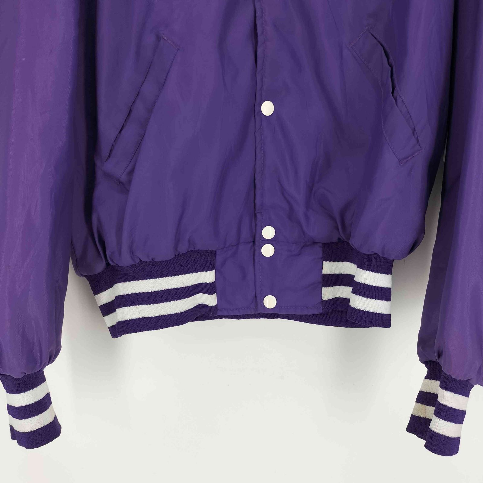 70s ~ 80s MAPLE スタジャン S パープル USA製 d38df9f8c24fc03b19aef1bee206fe