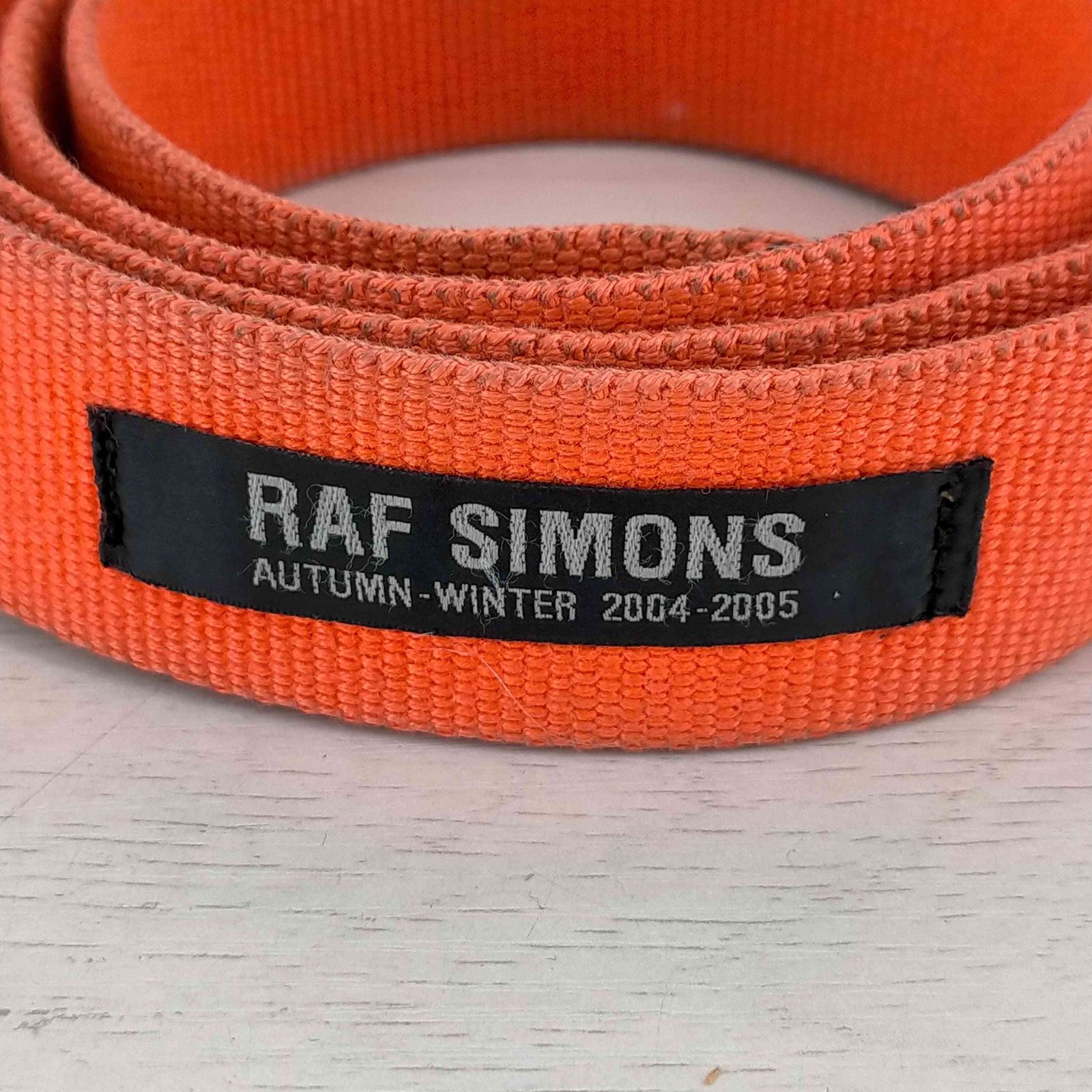 送料無料 ギフト ラフシモンズ RAF 表記無 メンズ ガチャベルト WAVES期 SIMONS 小物