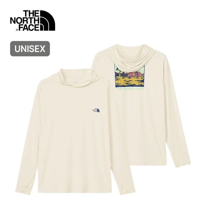 THE NORTH FACE ノースフェイス ウォータースムースフーディ ユニセックス NT12540 ホワイトデューン