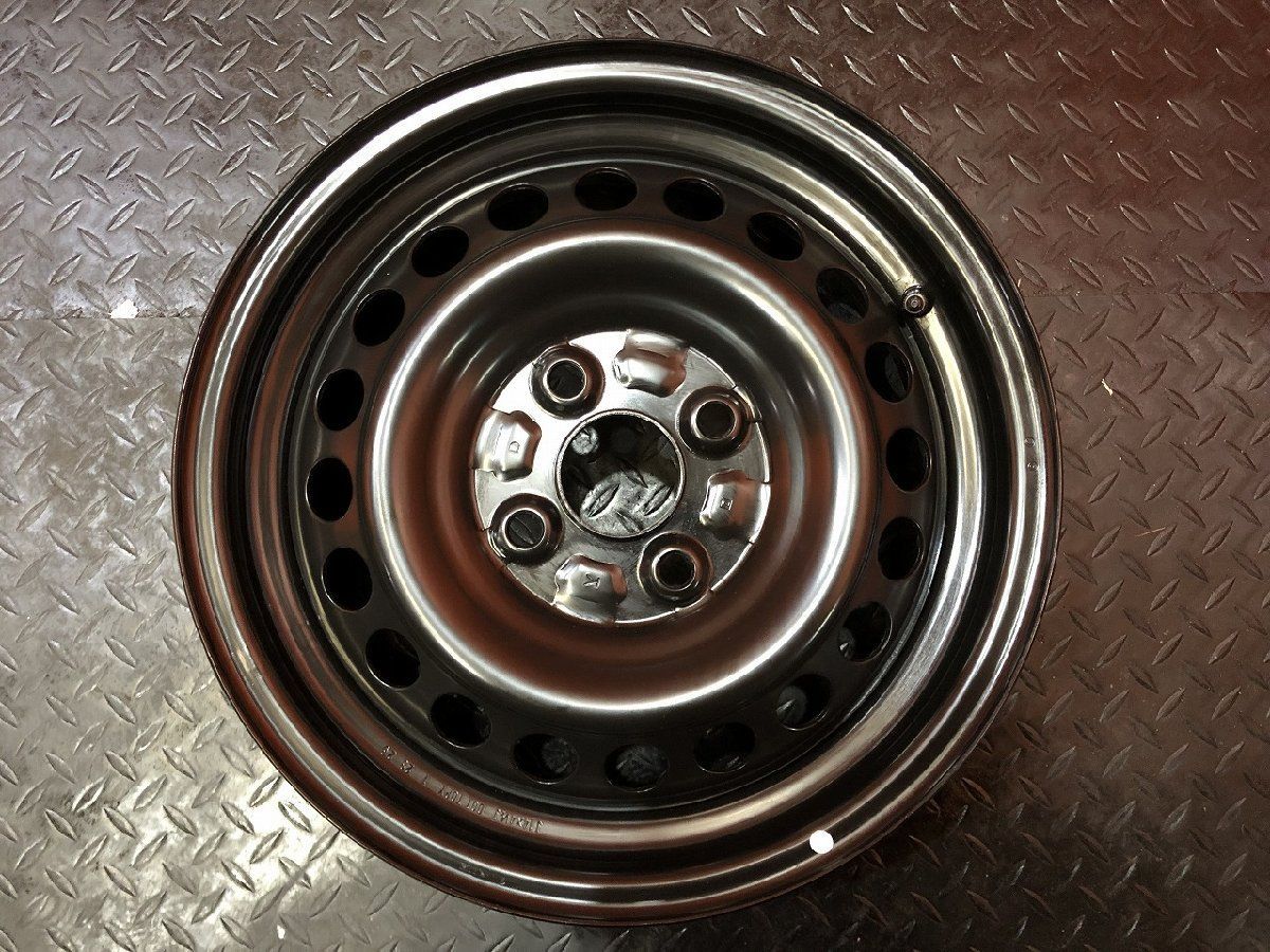 新車外し】ダイハツ ムーヴキャンバス キャンパス 純正ホイール 純正