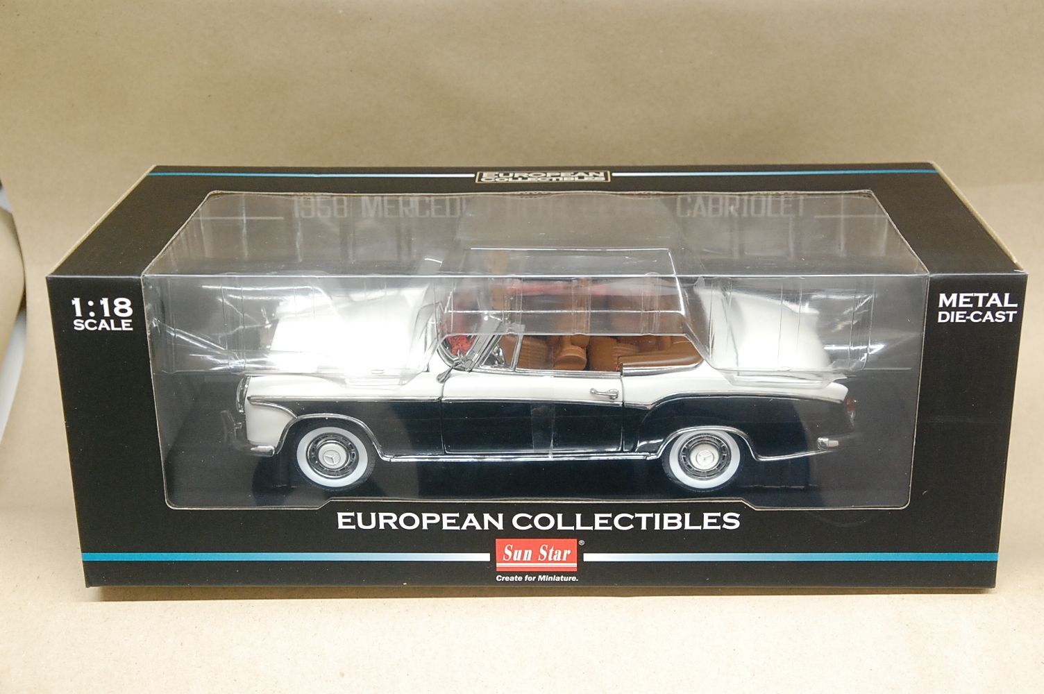 Sun Star 1/18 メルセデス・ベンツ 220SE 1958 コンバーチブル