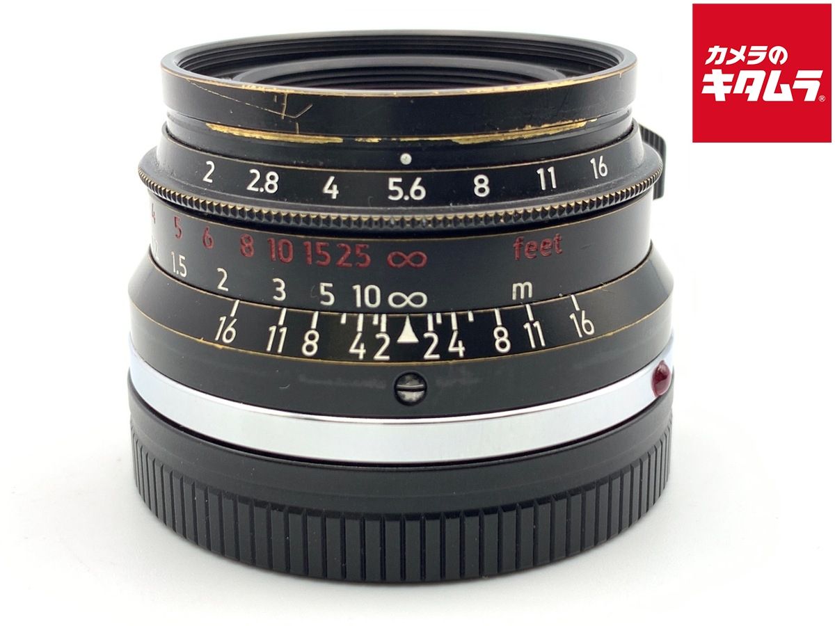 LIGHT LENS LAB M 35mm f|2 ライカM用 ヴィンテージブラック