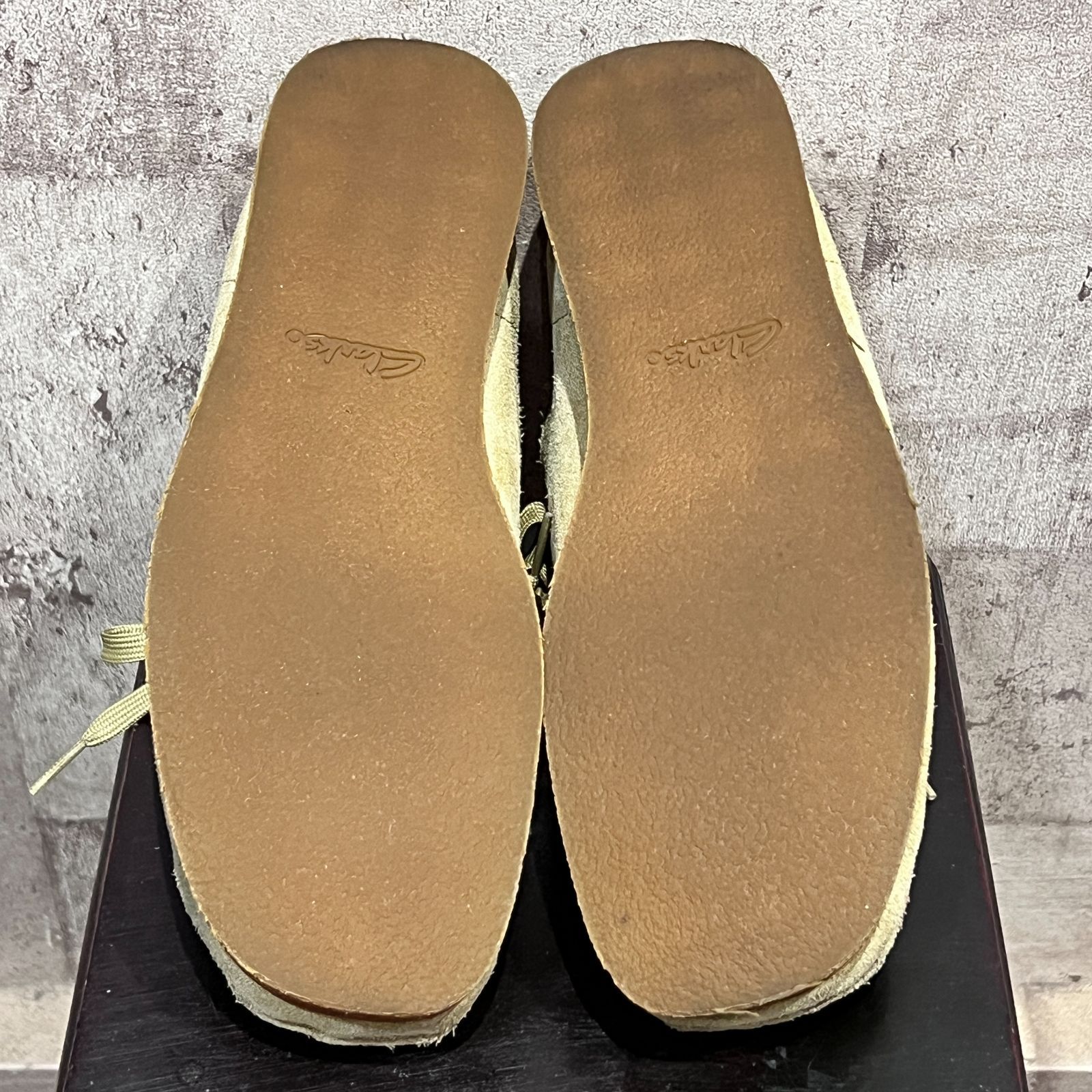 美品 クラークス ワラビー2 メイプル スエード 26.5cm 26158275 7085 