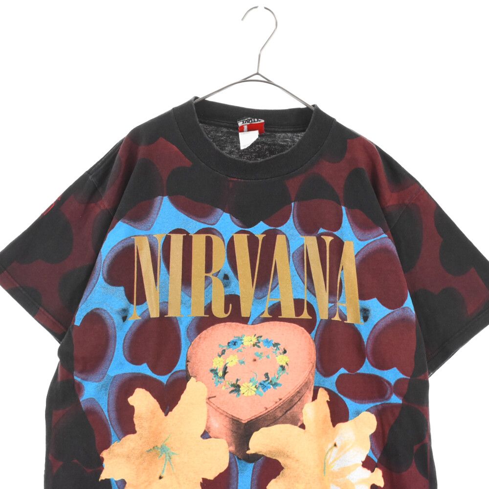 vintage nirvana heart shaped box shirt