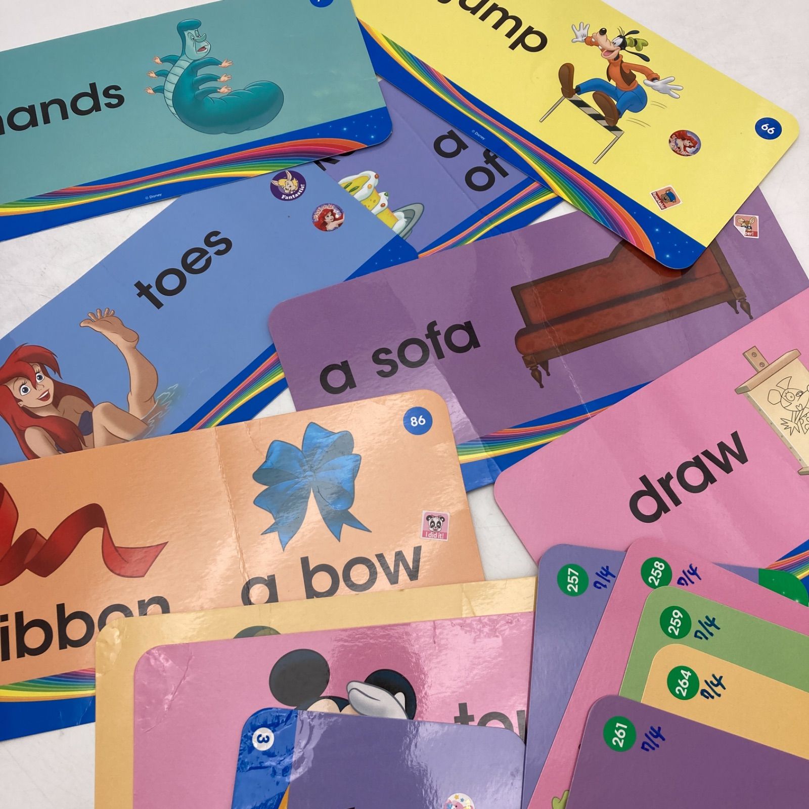 トークアロング・Ｑ＆Ａカード　ディズニー英語システム　DWE　501022 トークアロング・Q＆Aカード ディズニー英語システム DWE