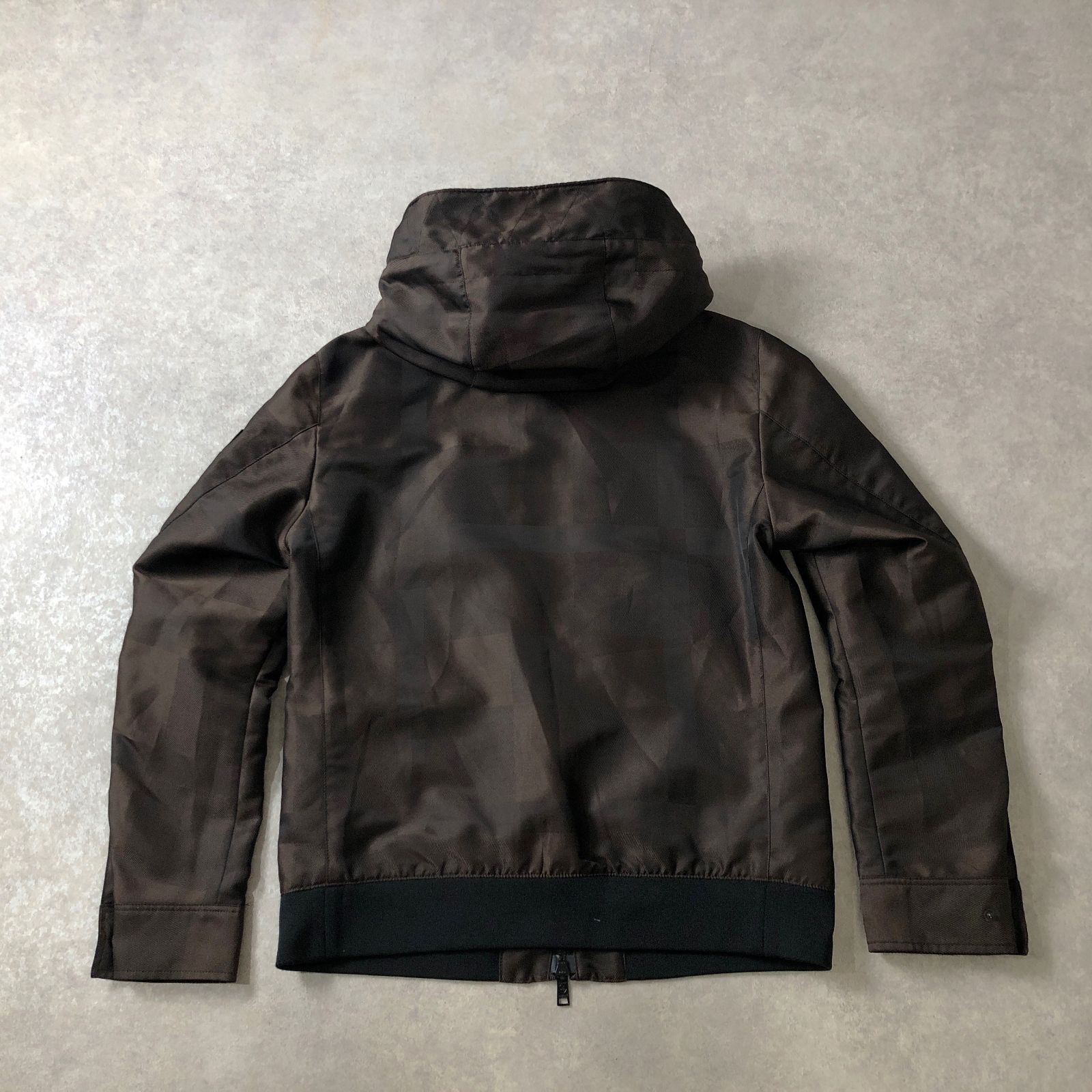 BLACK LABEL CRESTBRIDGE 2way シャドーチェック ブルゾン ジャケット 