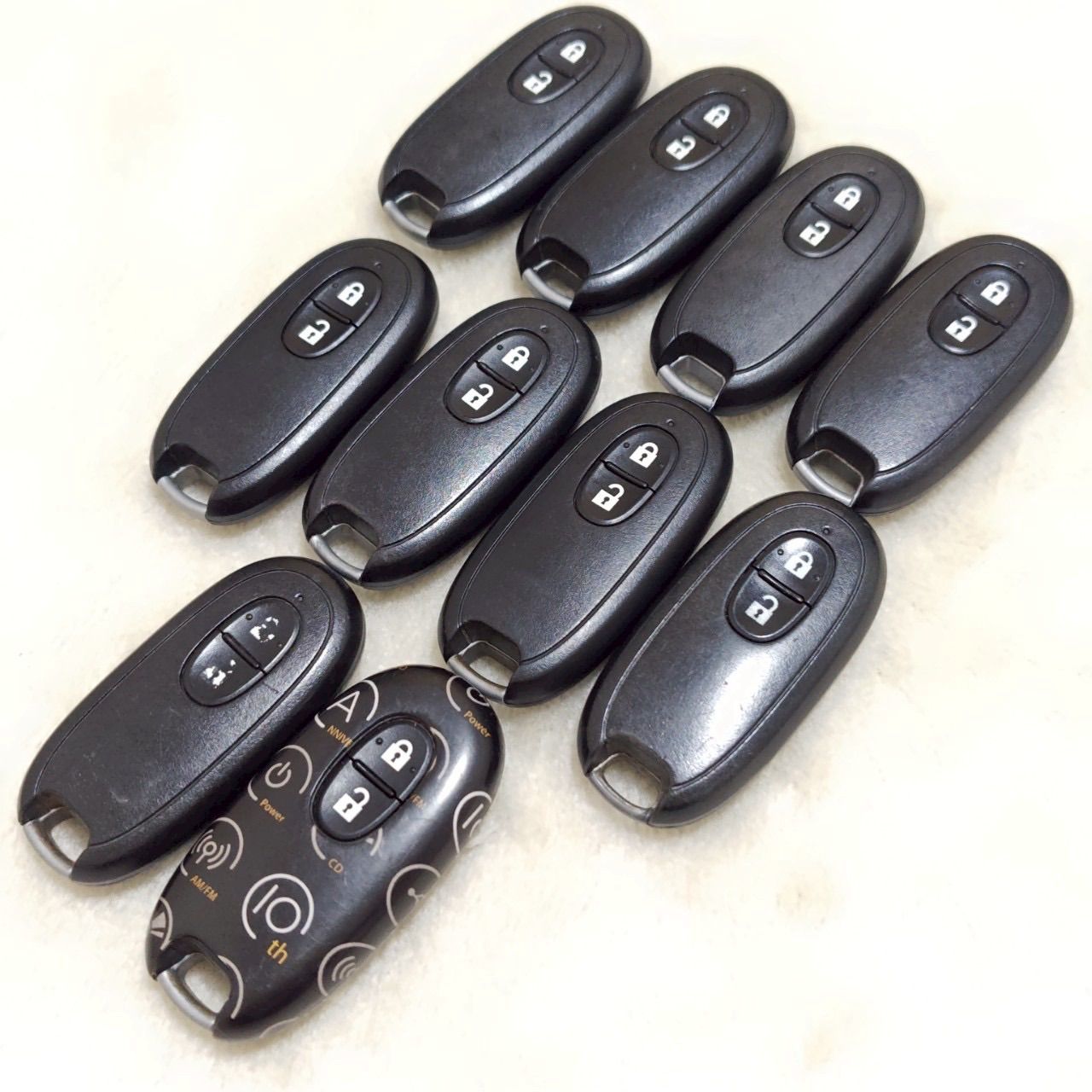 スズキ　スマートキー　5本セット まとめ売り! ! 【SUZUKI】 スズキ スマートキー キーレス