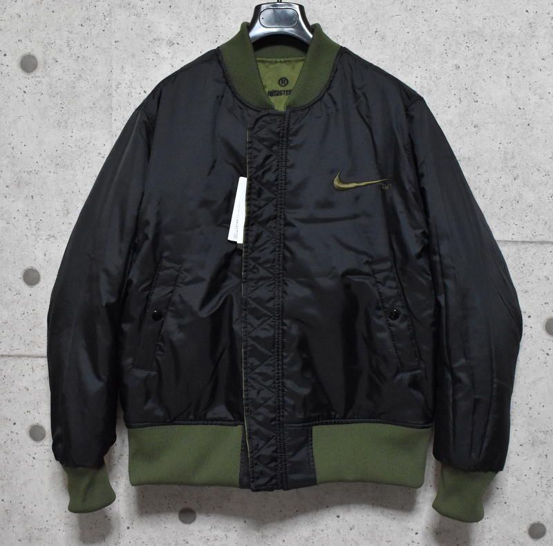 NIKE SYNFL SWOOSH ボンバージャケット M MA-1 中綿 DD6056-326 シンセティックフィル スウッシュ BOMBER