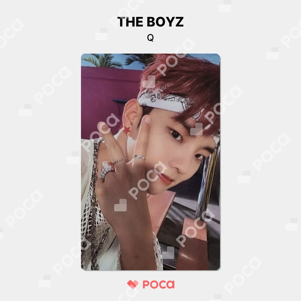 THE BOYZ キュー トレカ THRILL-ING Music Korea 公式 トレカ