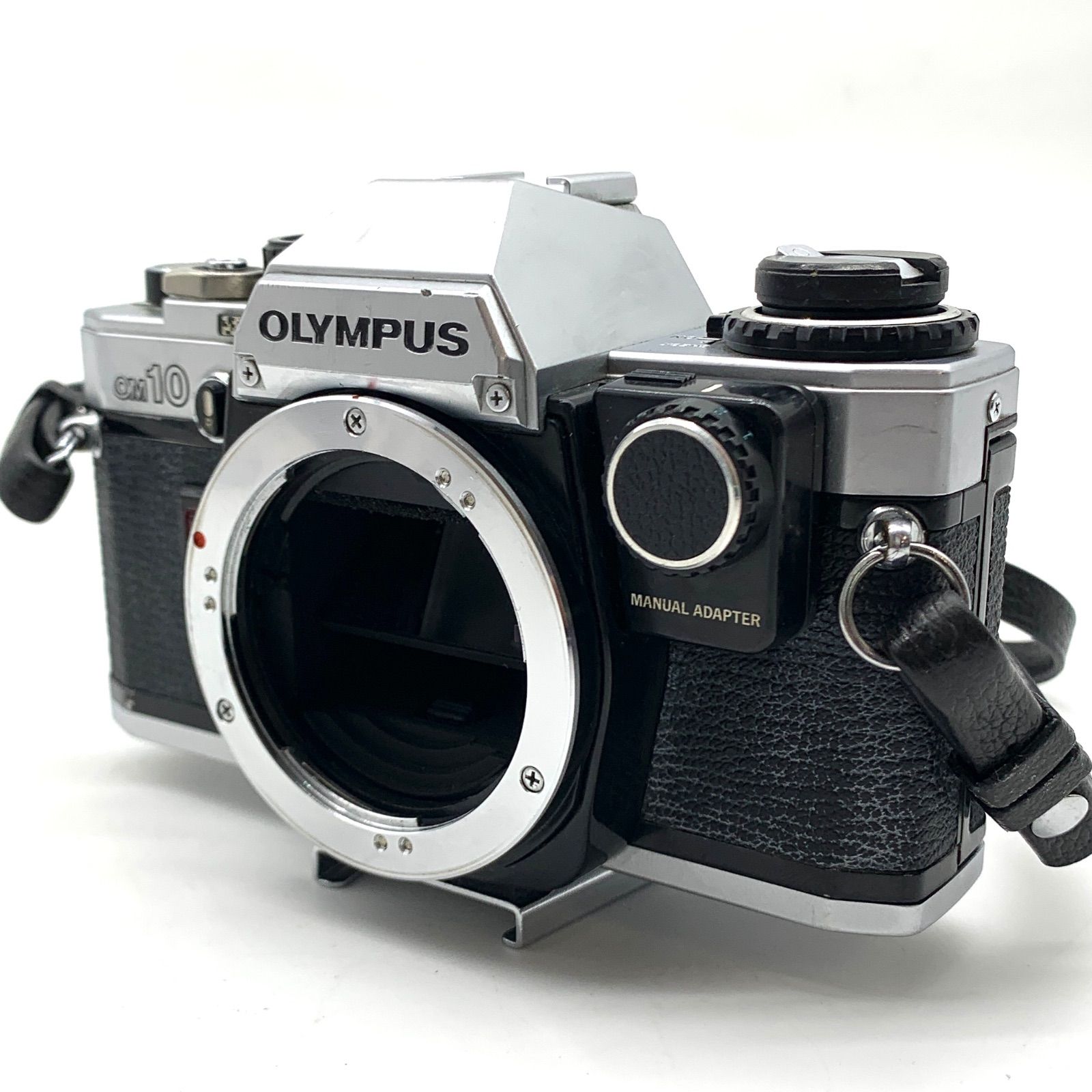 【完動品】OLYMPUS OM10 + 標準レンズ フィルム 一眼レフ 中古】OLYMPUS オリンパス OM10 フィルム一眼レフカメラ | 中古