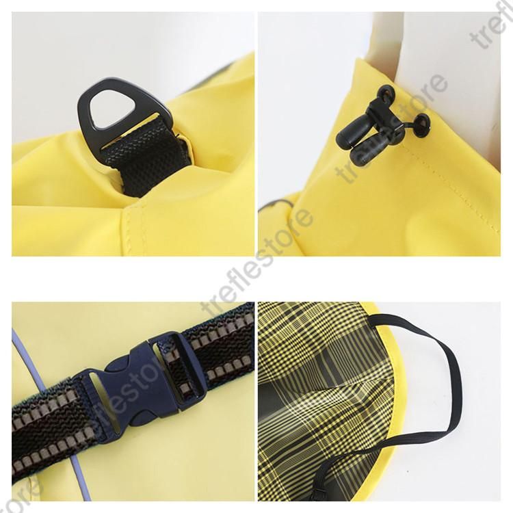 10枚セット犬用レインコート中型犬小型犬雨具カッパ犬服防水ドッグペット服ドッグウエアペットポンチョ散歩お出かけ防雨ペットレイングッズ