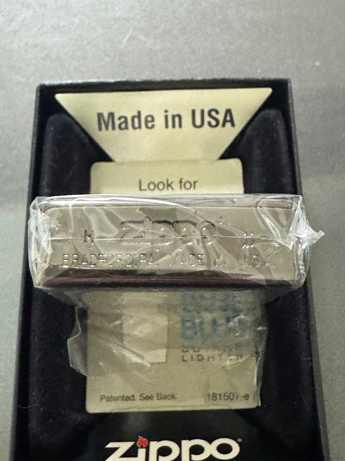 zippo 暁の護衛 罪深き終末論 南条薫 ブラックメタリック 前面加工品 
