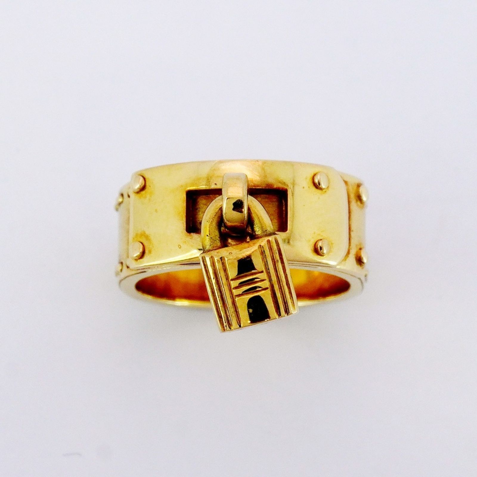 エルメス Hermes エルメス リング ケリー 18KYG イエローゴールド ＃51レディース