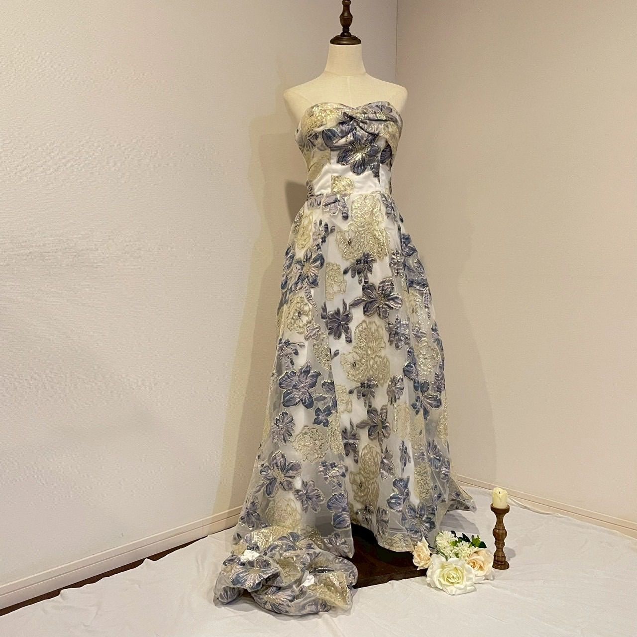 発表会｜オフショルダー 花柄