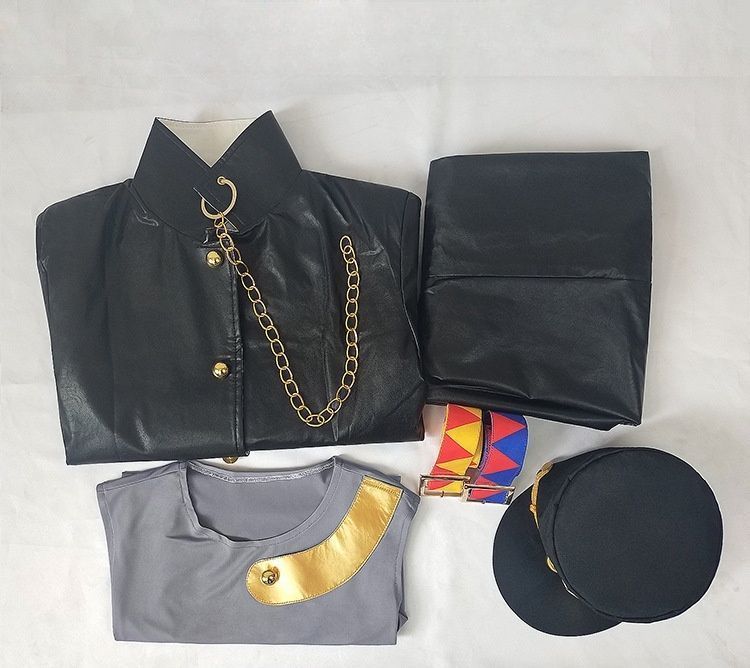 COSPLAY衣装ジョジョの奇妙な冒険空条承太郎黄金の風