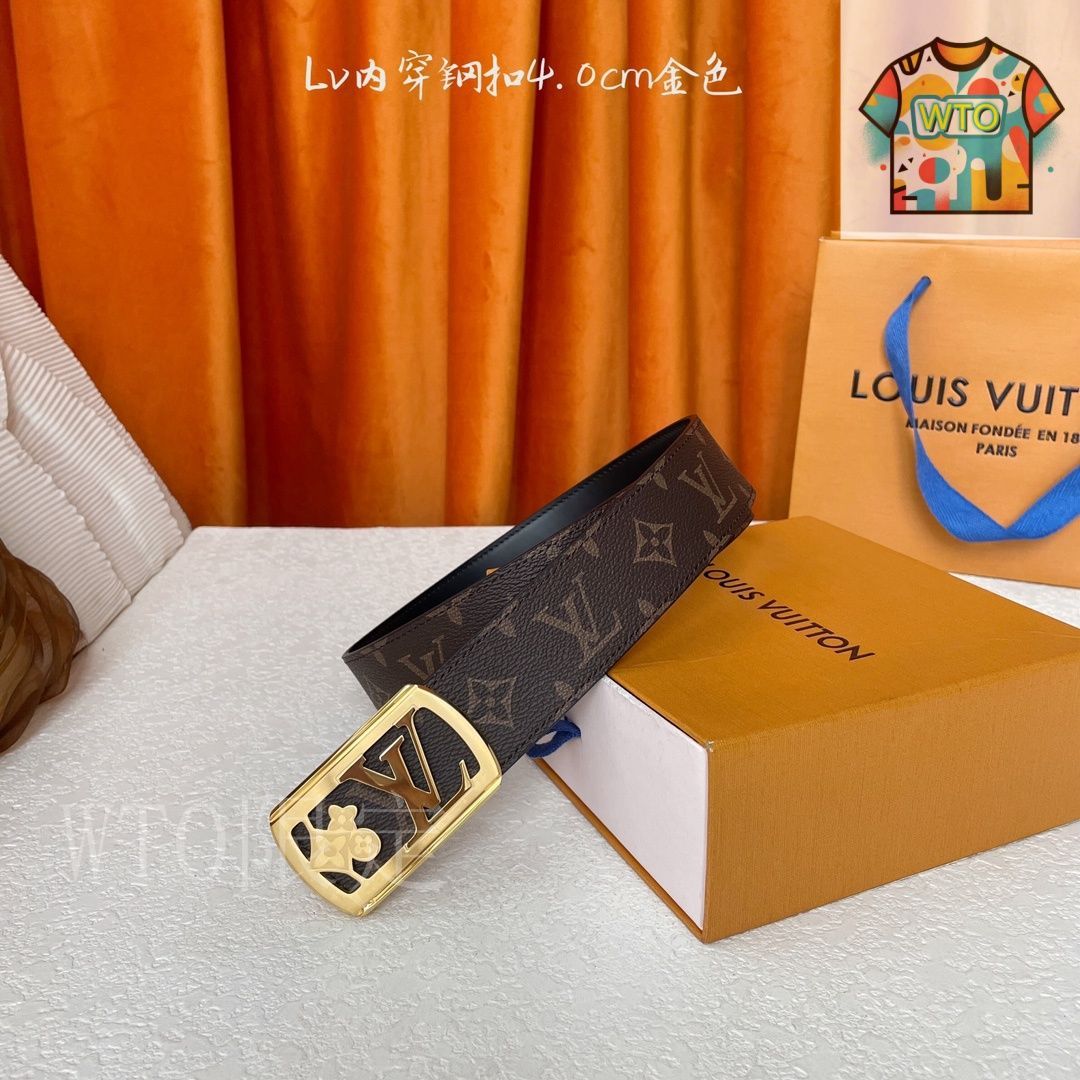 LOUIS VUITTON PARIS 24K ベルト Men's Designer Belts - Luxury & Reversible Belts | LOUIS