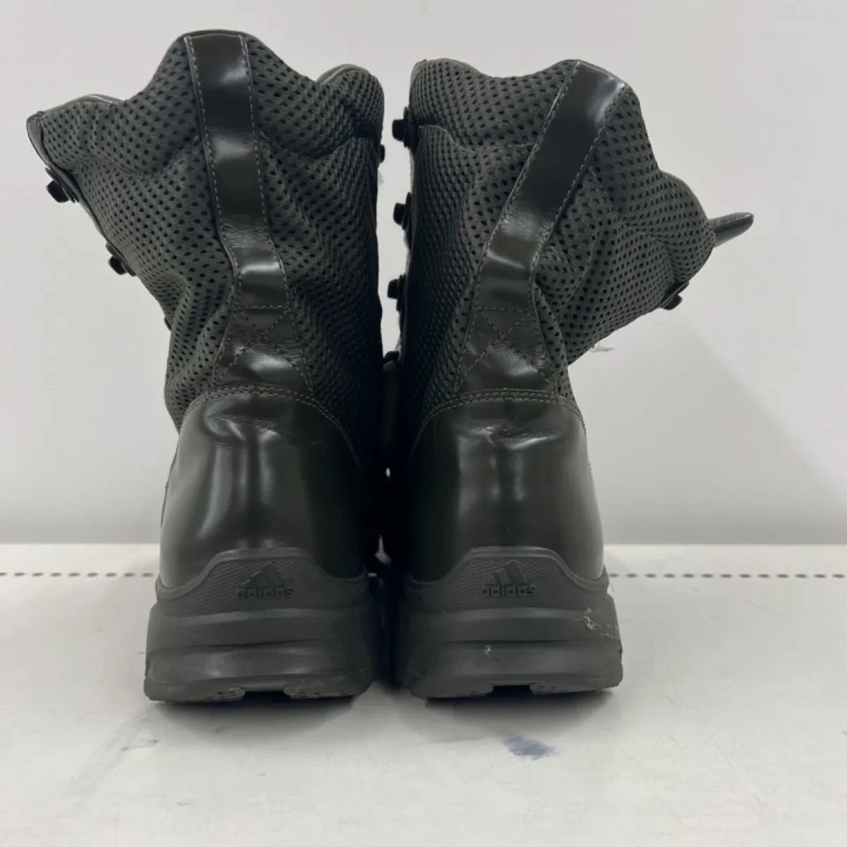 タツヤ 78.adidas × Yohji Yamamoto レースアップ レザー メッシュ