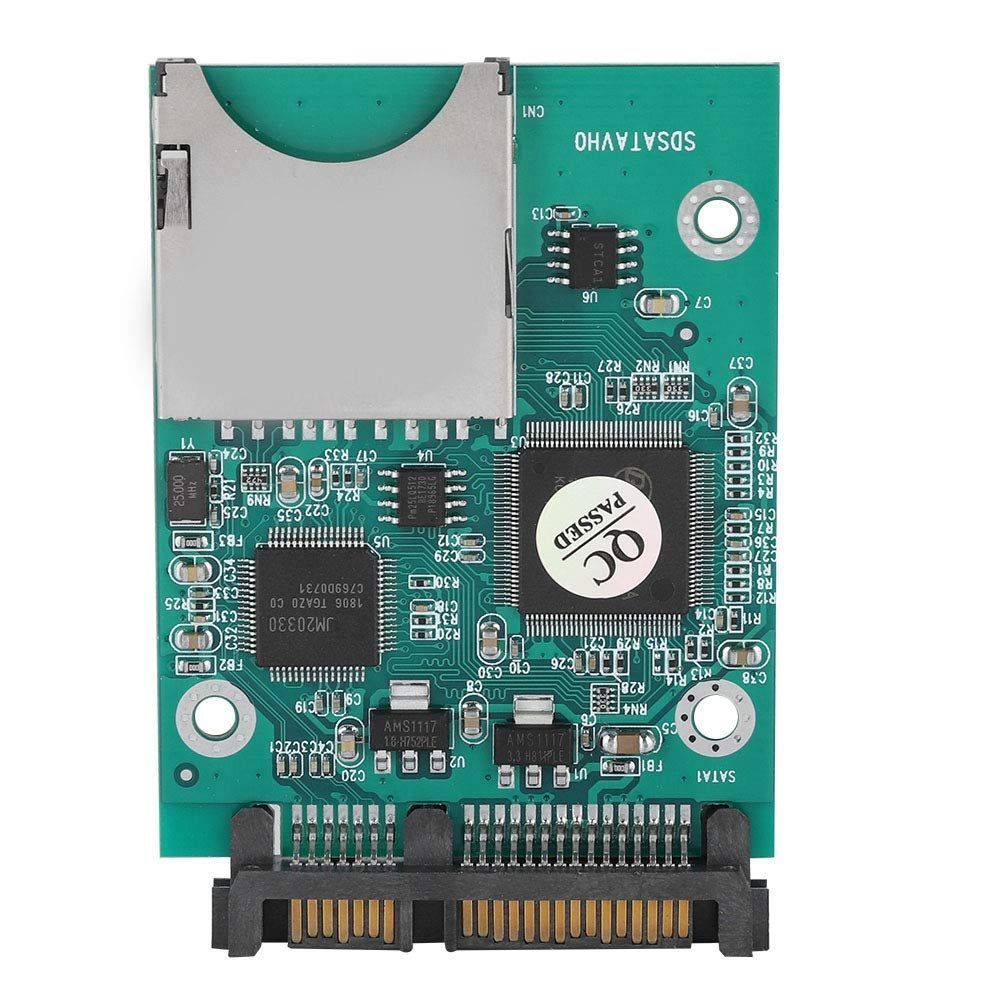 【数量限定】DOS/Windows SATAコンバータアダプタ 98SE 15P + / 7 Me 2.5インチ / to 2000 高速伝送SD/SDHC/SDXC/MMCメモリカード 22MB/s / SATAアダプタコンバータ XP/Vista/Linu