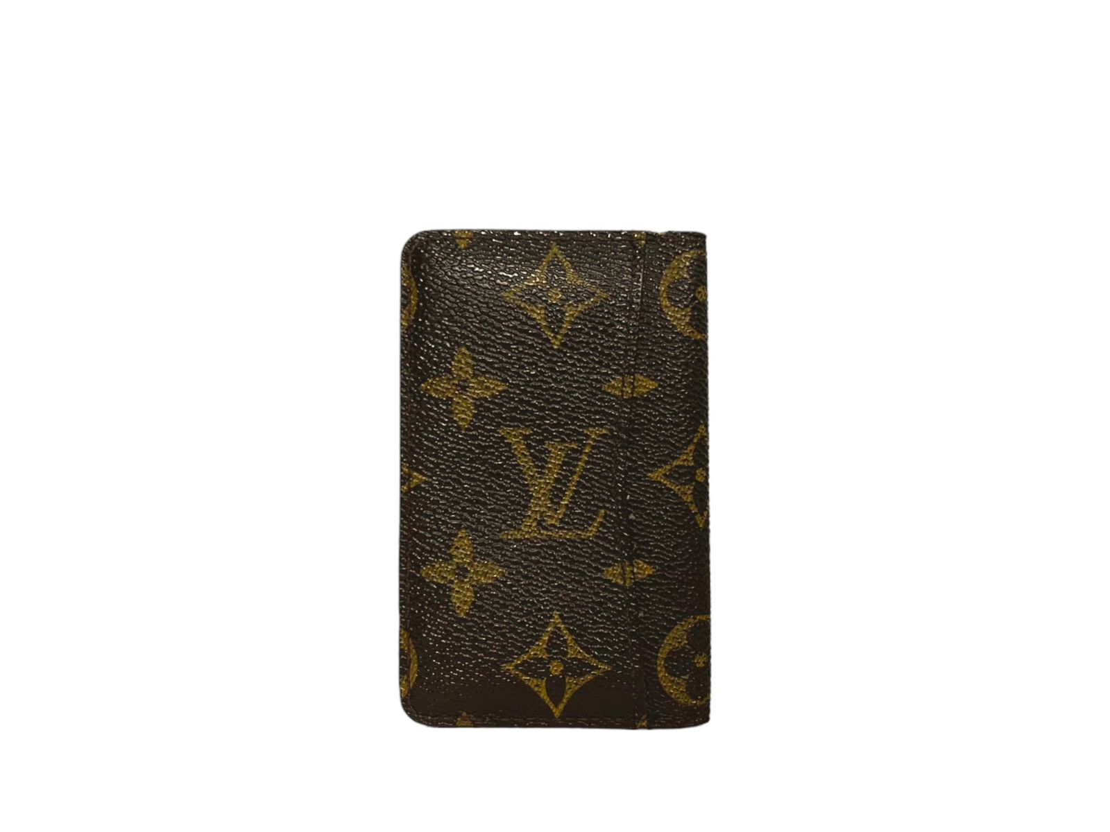 LOUIS VUITTON ルイヴィトン 名刺入れ ブラック モノグラム メンズ 