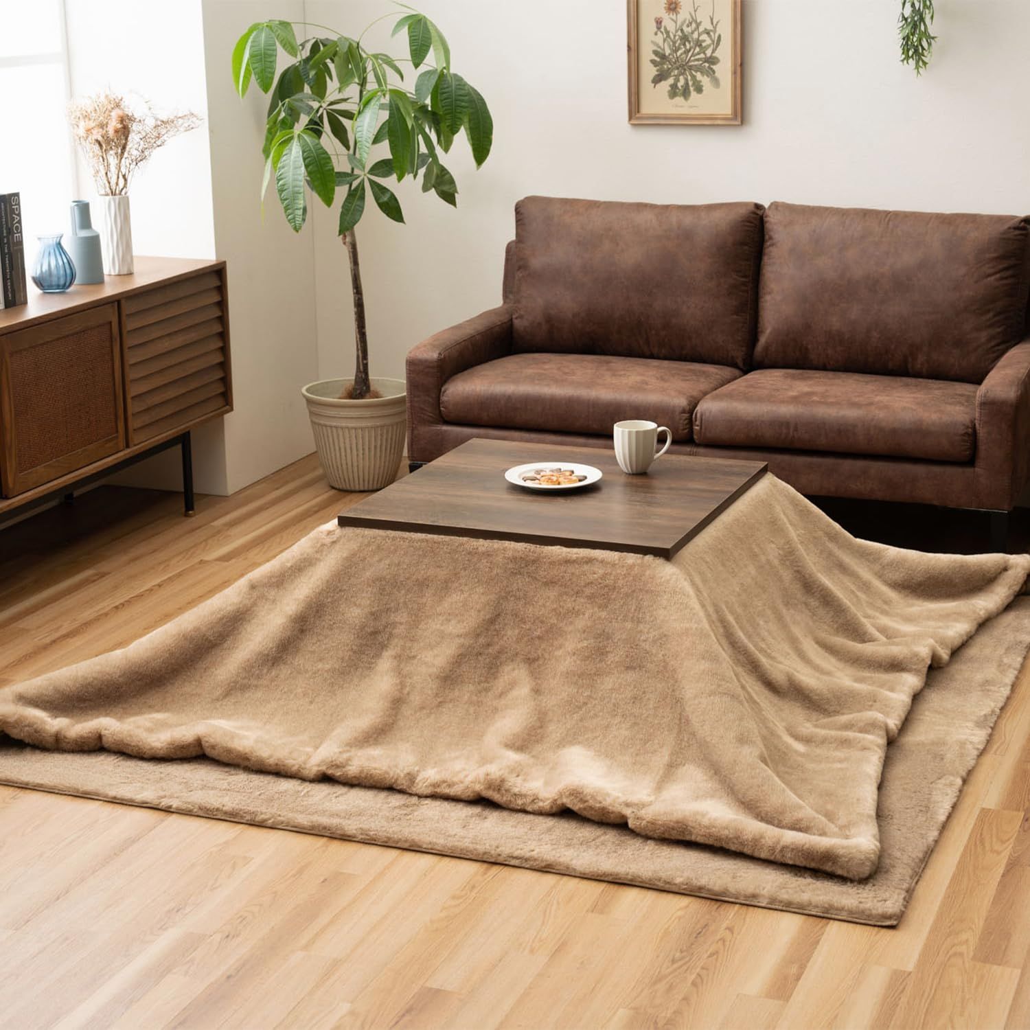 YUASA めちゃ軽こたつ FRD1201D120x75ホワイトグレー 長方形 長方形