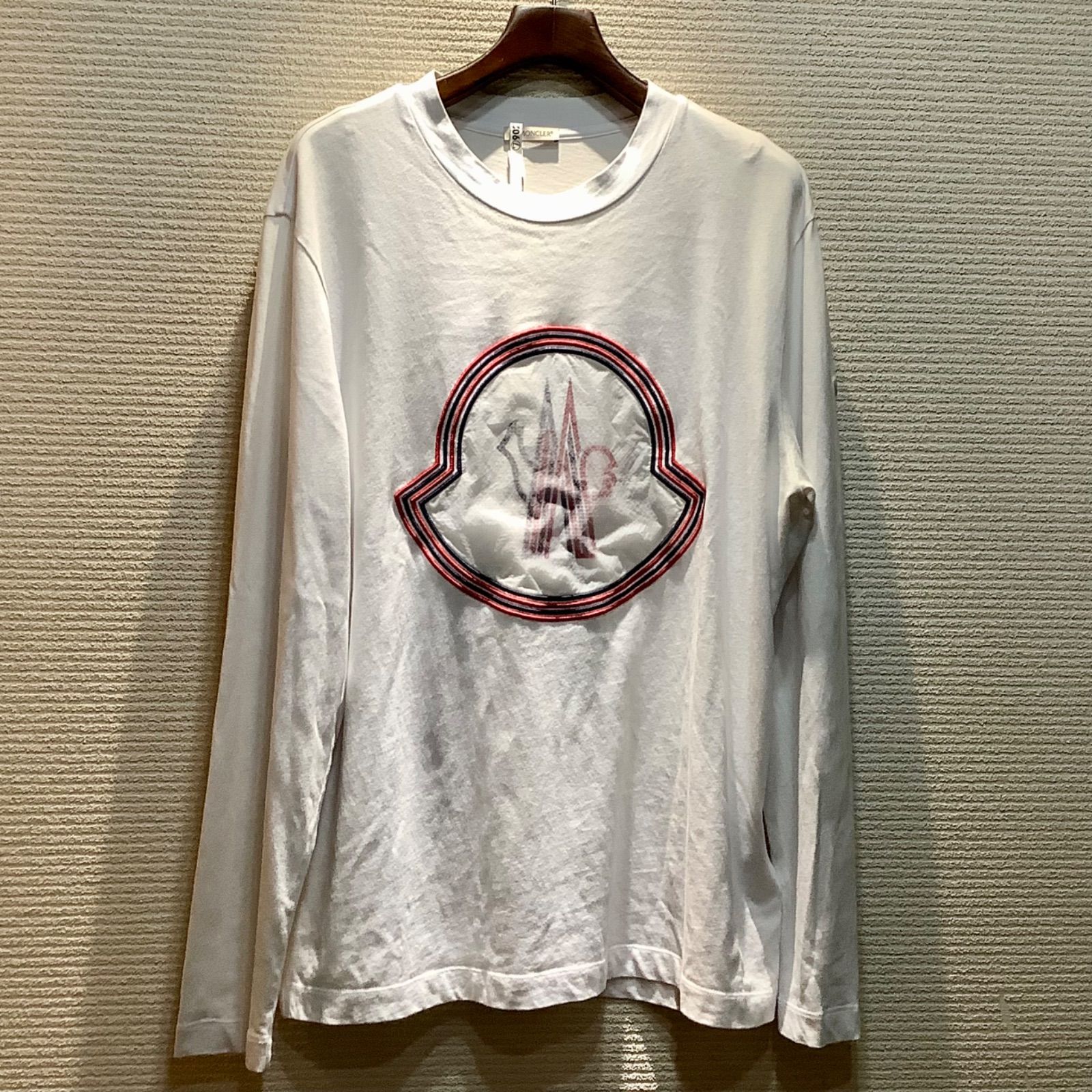 21SS モンクレール MONCLER ロゴ マーク ロングTシャツ