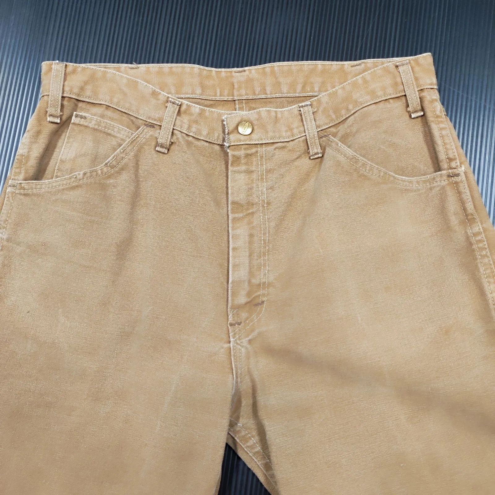 60s70s Carhartt ペインターパンツ ダックパンツ デカCボタン 60s70s Carhartt ペインターパンツ ダックパンツ デカCボタン