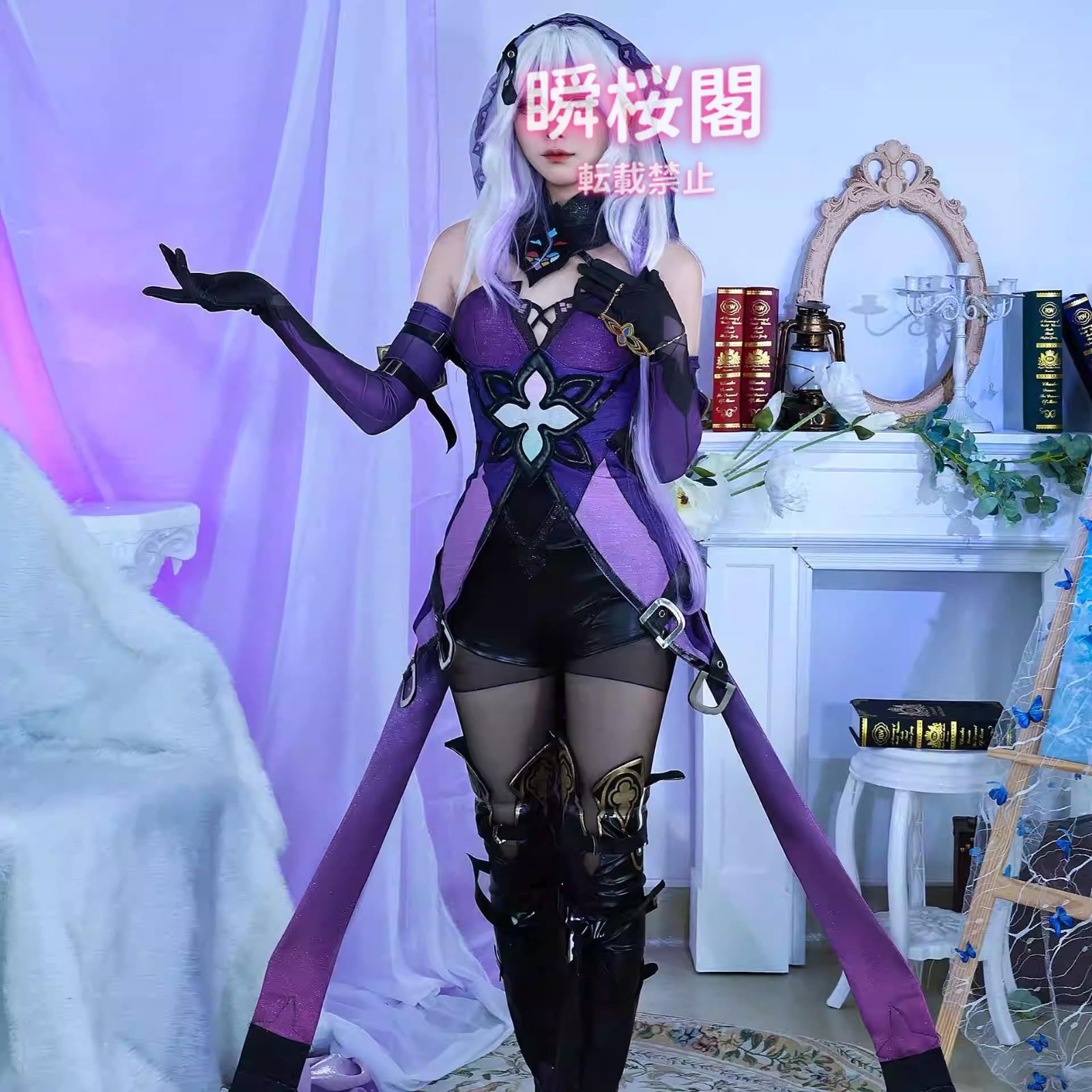 崩壊 スターレイル コスプレ衣装 大人用 霊砂 飛霄 白 ジェイド ブラックスワン ハロウィン 祝日贈り物 ゲーム Star Rail Coブラックスワン ハロウィン CS0923BJ