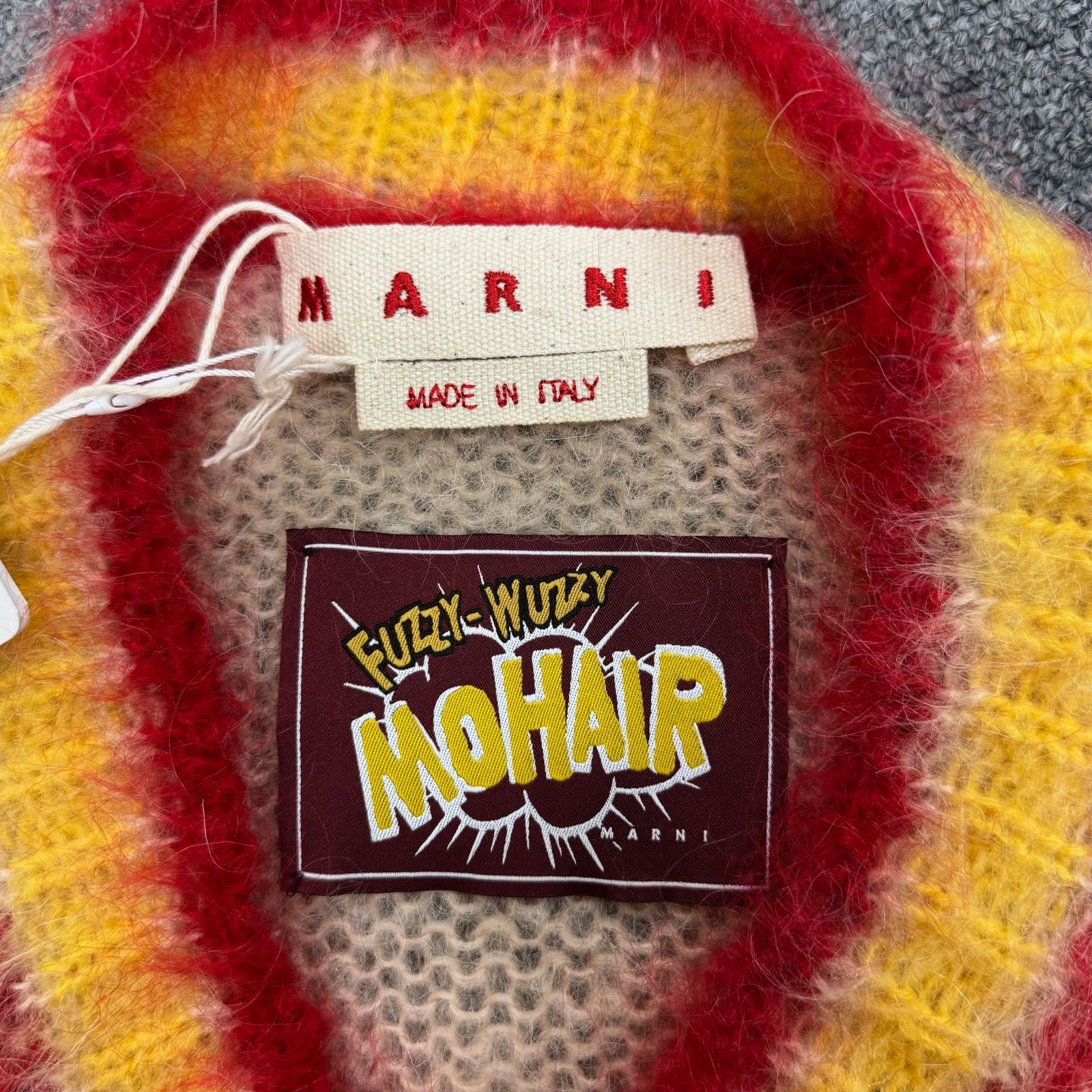 参考上代159500円 MARNI モヘア混 オーバーサイズセーター ニット 